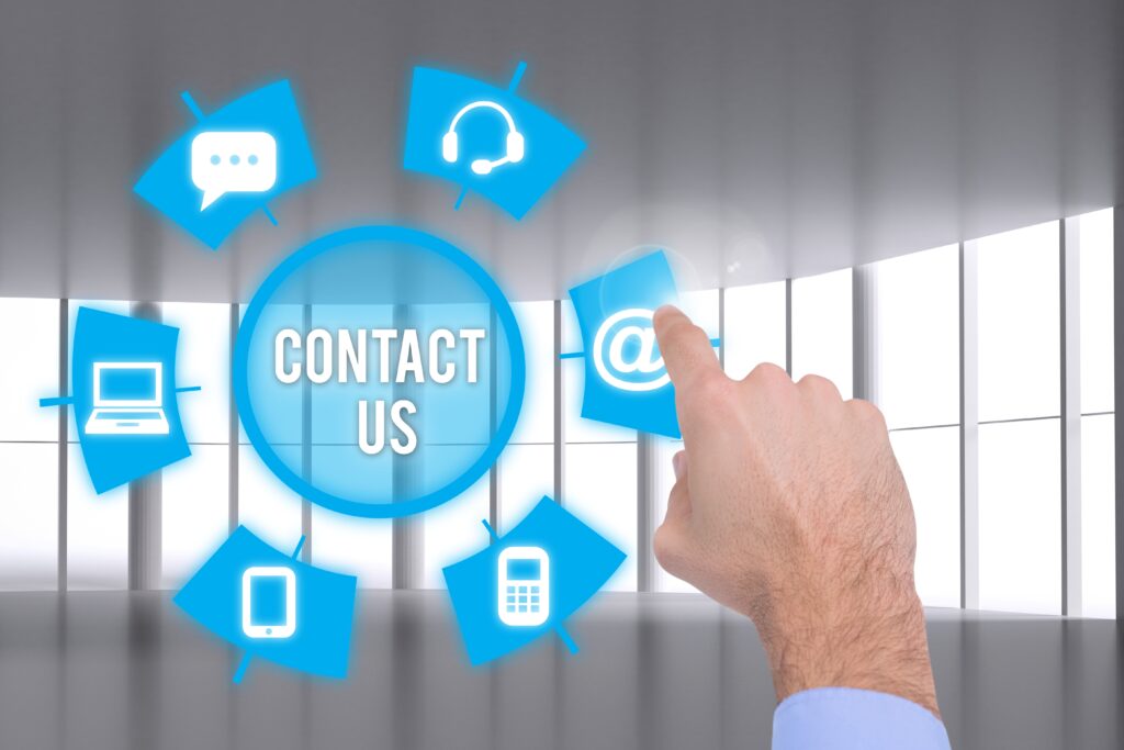 businessman touching email service scaled